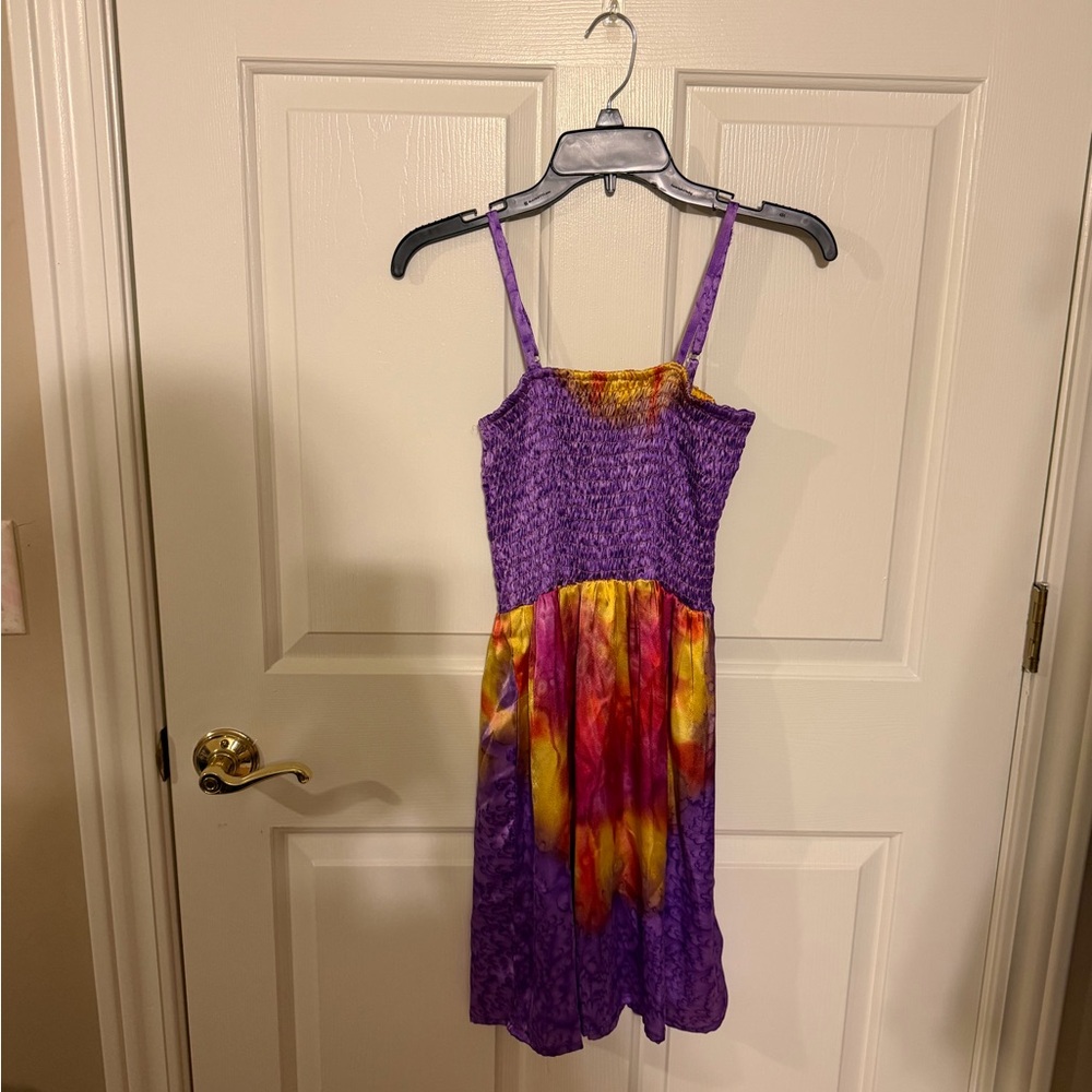 India Boutique Purple and Multicolor Dress
